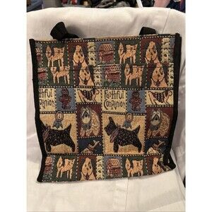 Pioneer Express Tapestry Tote Bag Faithful Companion Nwot